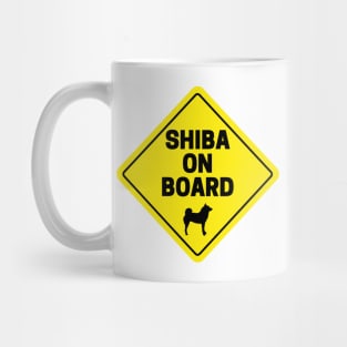 Shiba Inu On Board feat. Lilly the Shiba Inu Mug